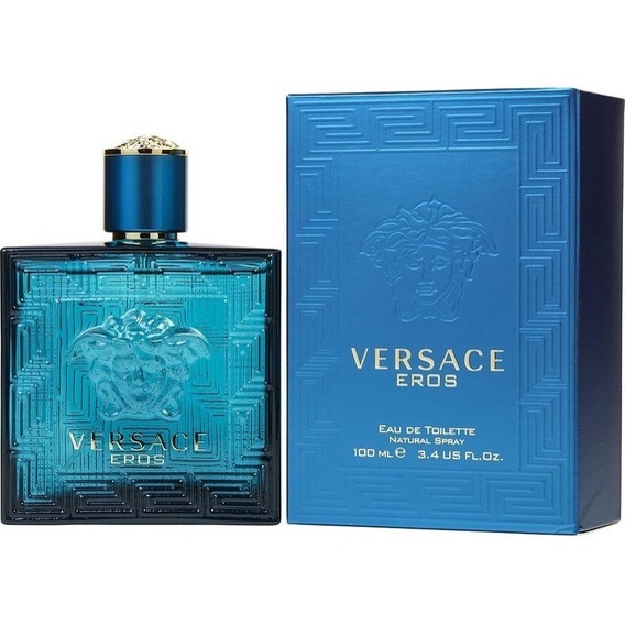 Perfume Versace Eros Men 100 Ml Edt Masculino Original E Lacrado