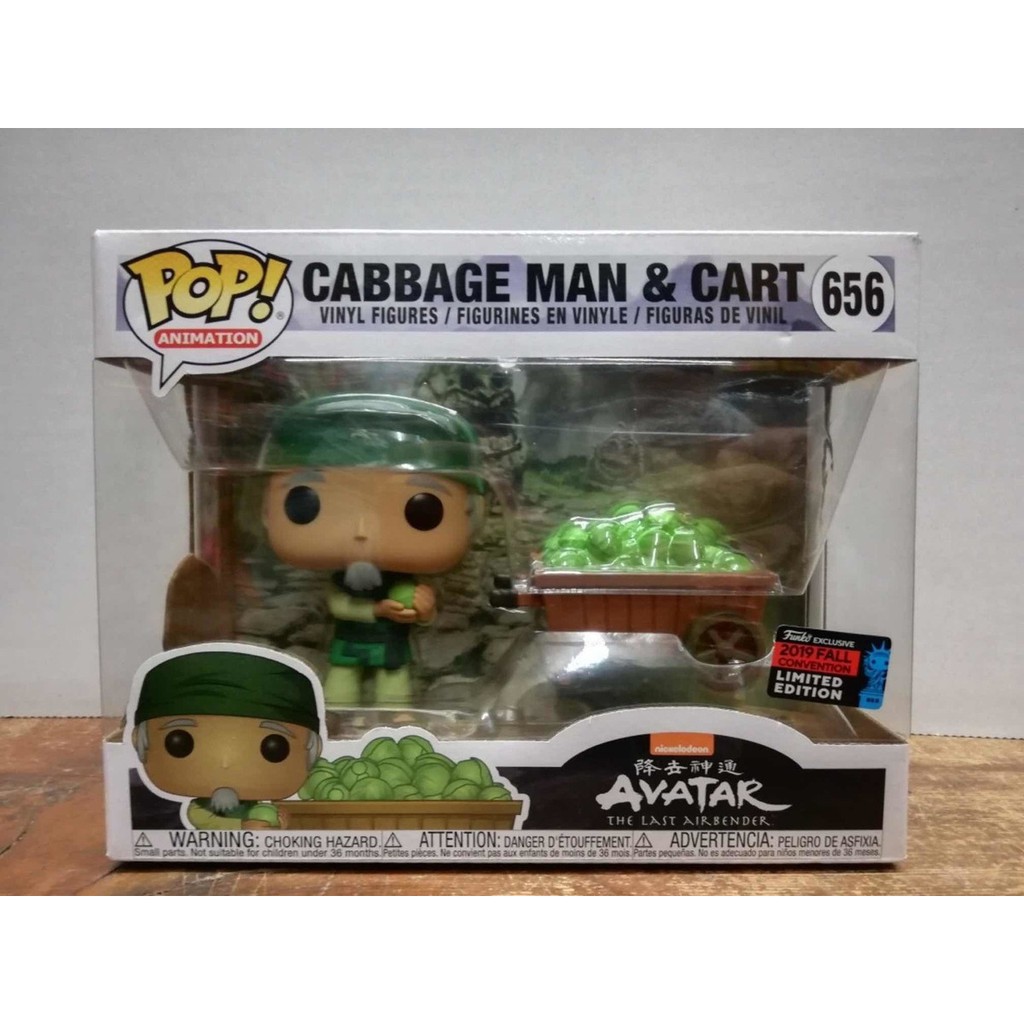 Funko Pop 656 Cabbage Man E Cart Avatar Shopee Brasil