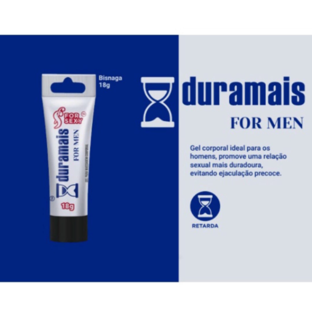 Gel Retardante Masculino Dura mais For Men 18 G For Sexy Shopee Brasil