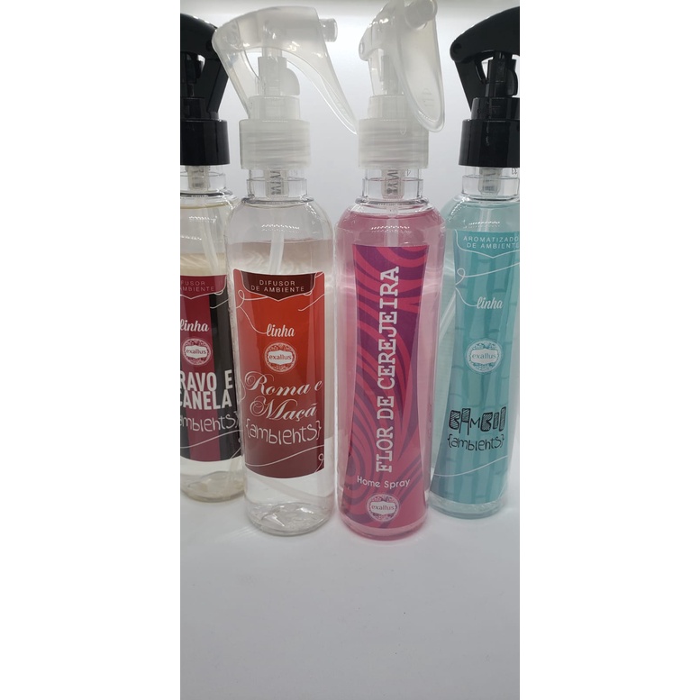 Home Spray Perfume Para Tecidos e Casa Exallus 200ml Shopee Brasil
