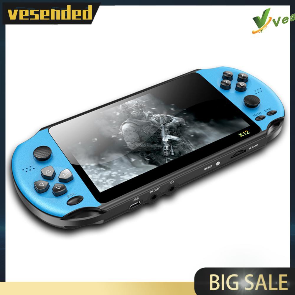Alloyed X12 PLUS 5.1 polegada consola de jogos portátil 8