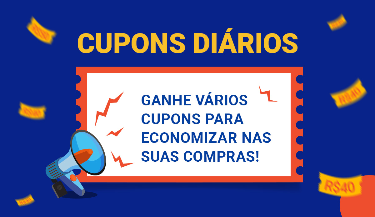 Cupom de Desconto Compre com Vários Cupons Shopee Brasil 2020