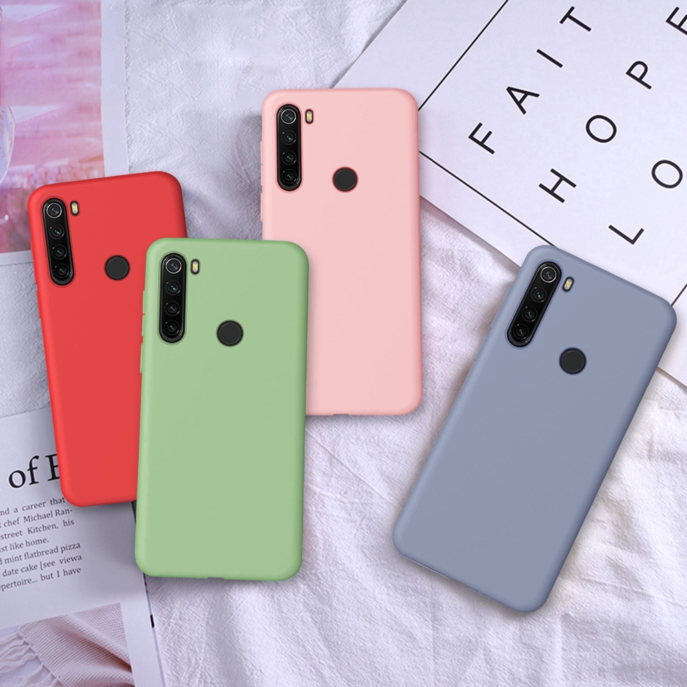 Cor dos doces macio tpu case para xiaomi c9 pro redmi 8a nota 8 pro 8 t