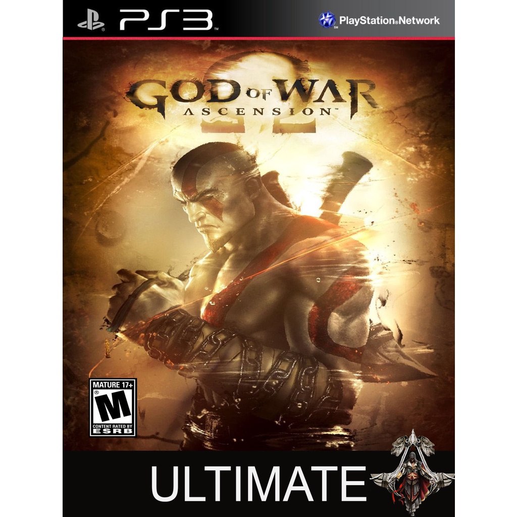 God of War Ascension Ultimate Edition Todas as DLC's PS3 PSN Shopee