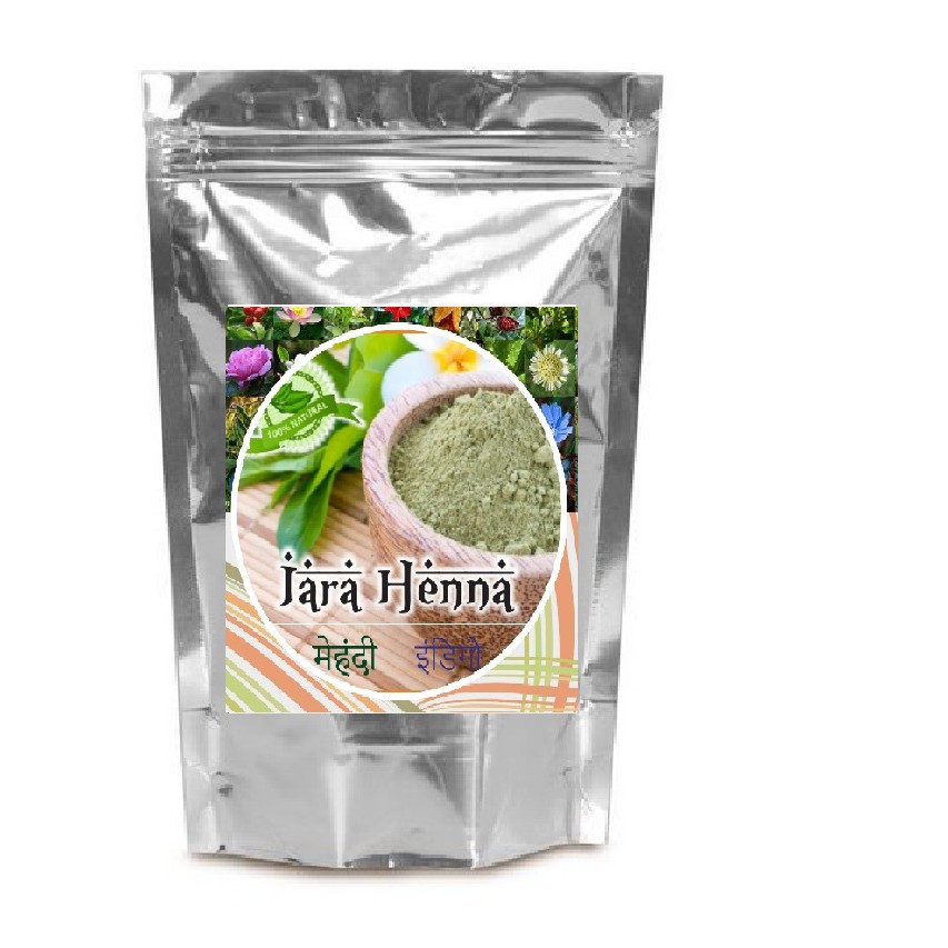 Henna Powder Da Índia 100g Tinta vegetal em pó 100 natural e vegetal