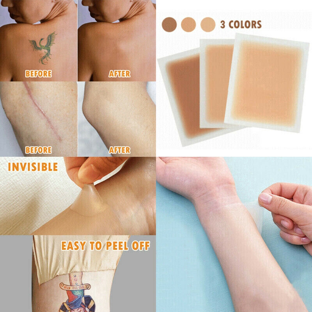 Fita Invisível para Esconder Tatuagem/Cicatriz/Falha/Acne Ultra Fina
