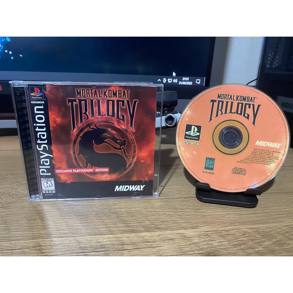 Mortal Kombat Trilogy para PS1 Shopee Brasil