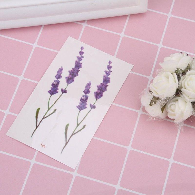 Tatuagem temporaria 【 SERVIÇOS Junho 】 Clasf Adesivo Impermeável Tatuagem Temporária de Flor Bonita Tatto Para