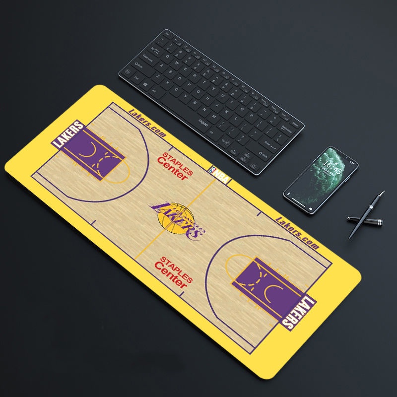 Tapete De Mesa De Basquete NBA Kobe Lakers Mouse Pad Luxuoso James