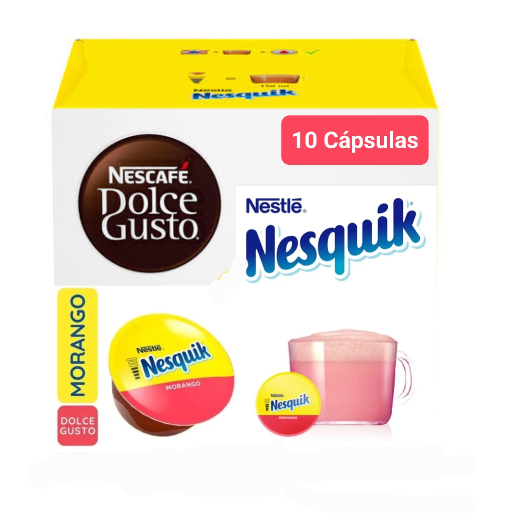 Nescafé Dolce Gusto Nesquik, 16 Cápsulas, Pack ubicaciondepersonas