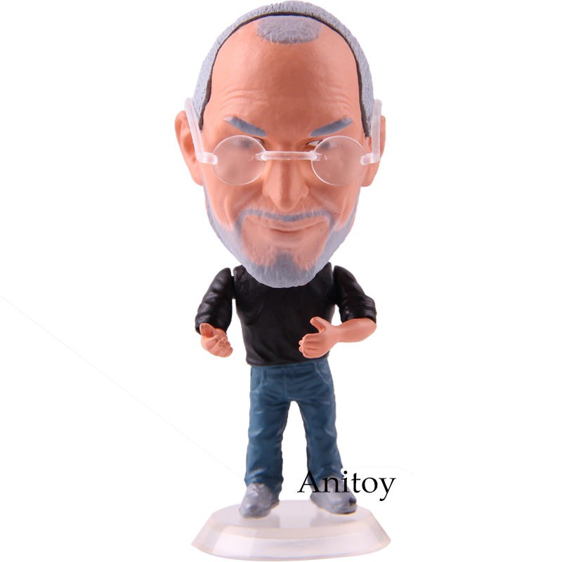 Steve Jobs Q Versão Action Figure Decoração Bonecas Collectible Modelo