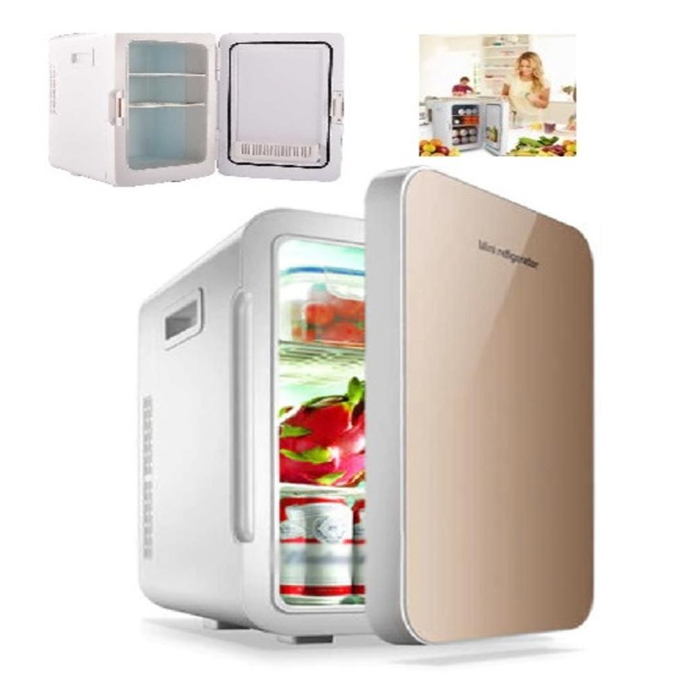 GELADEIRA PORTATIL 20 LITROS FRIGOBAR MINI REFRIGERADOR 2 EM 1 20L