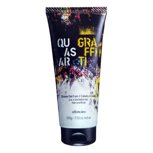 Quasar Graffiti Shower Gel Cabelo e Corpo 200 g Shopee Brasil