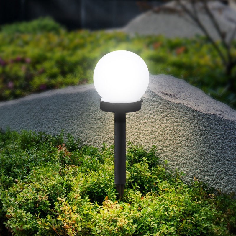 Luminária/Bola De Claro Solar Para Jardim/Caminho/Pista/Iluminação Chão