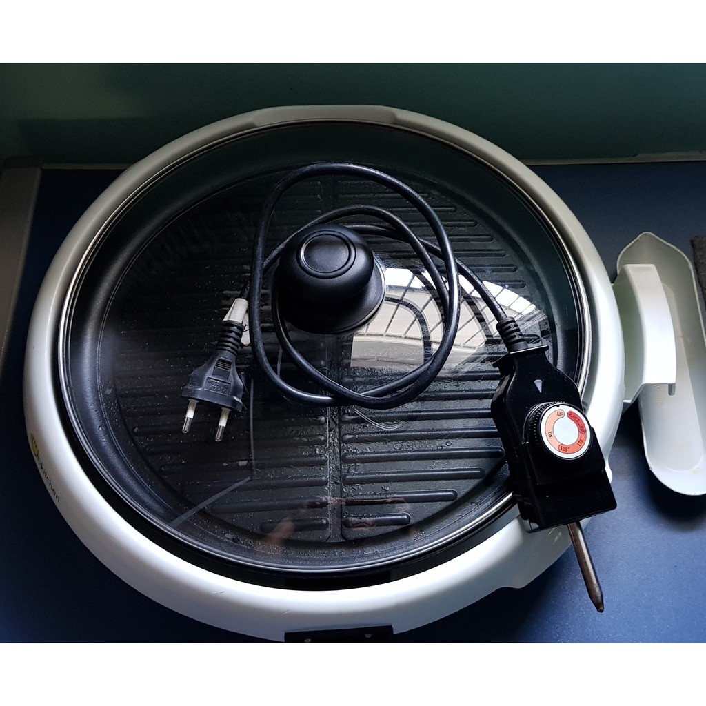 Grill Fun Kitchen 220v Com Detalhes De Uso No Antiaderente Shopee Brasil