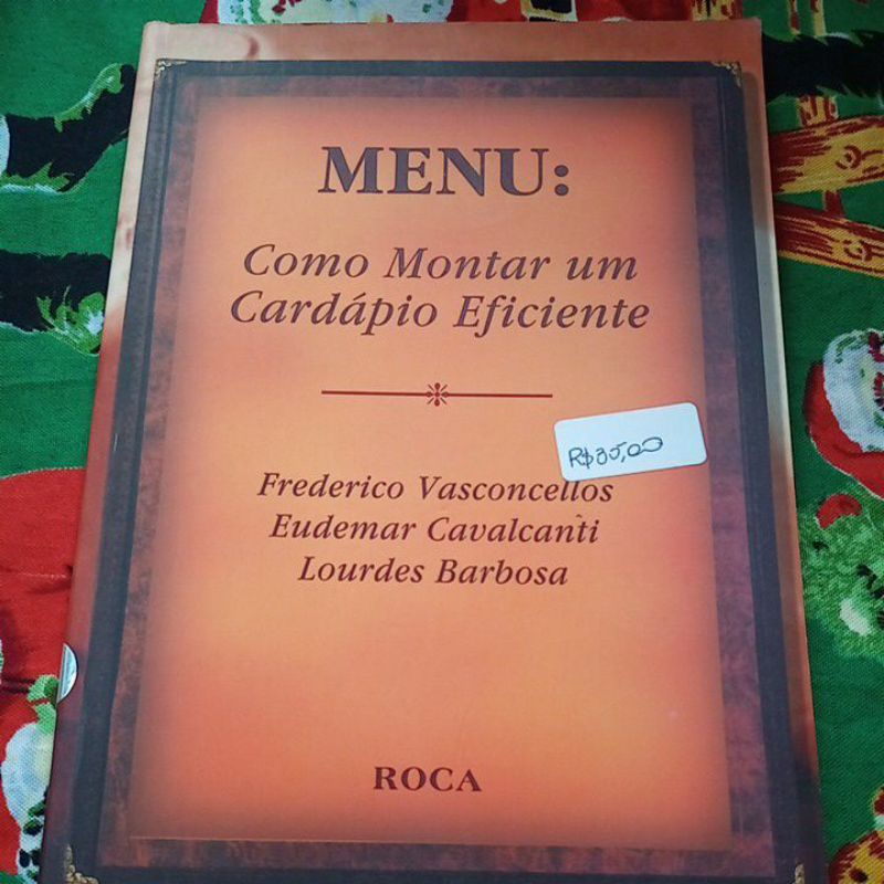 Menu Como montar um cardápio eficiente > Frederico Vasconcelos