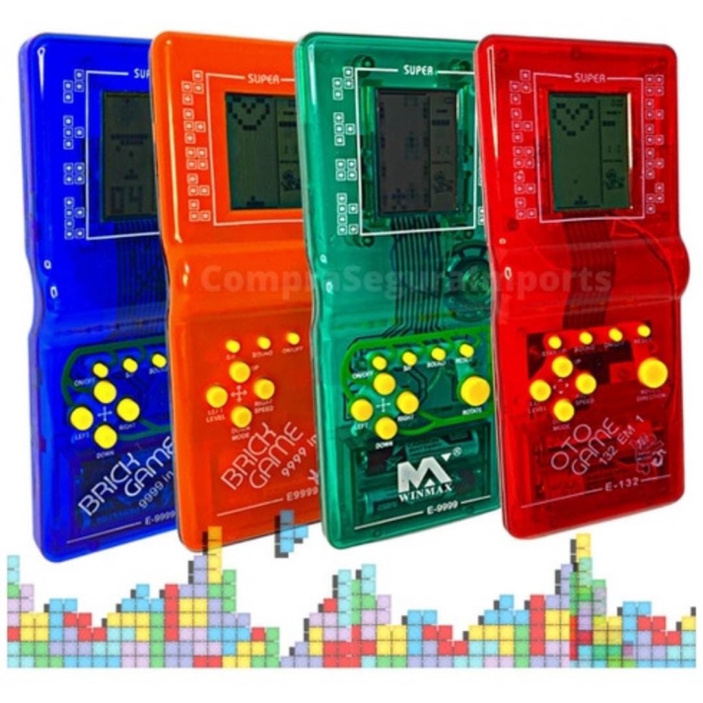 Mini Gamer portatil 9999 Jogos Brincar Shopee Brasil