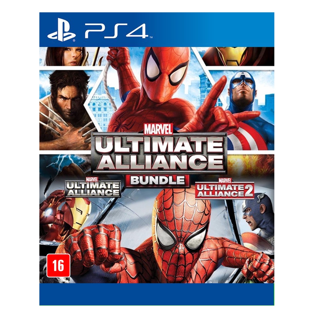 Marvel Ultimate Alliance Bundle PS4 Shopee Brasil