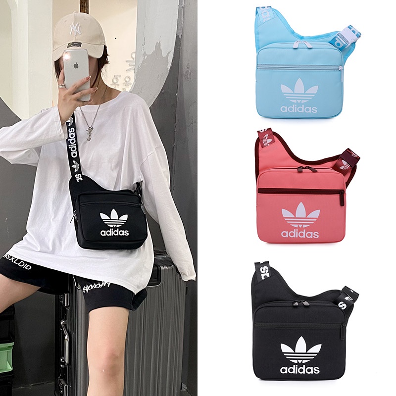 Bolsa Feminina Messenger Adidas Originals Preto Oqvestir