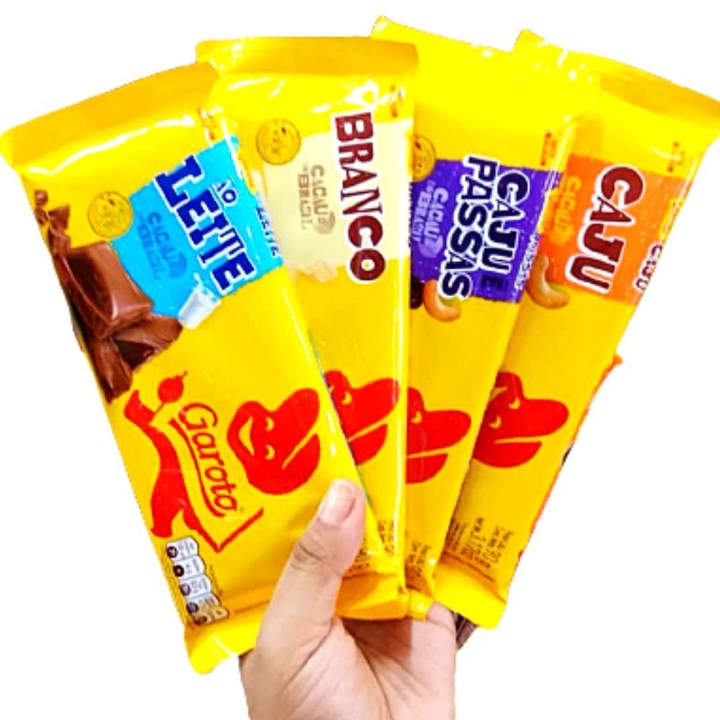 Chocolate em Barra Garoto 90g Escolha Seu Sabor Preferido Shopee Brasil