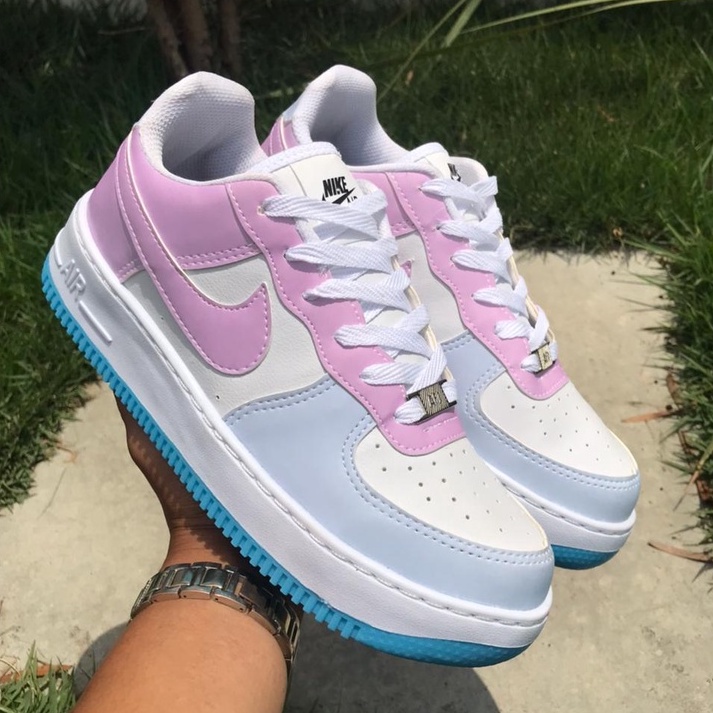 Tênis nike air force uv muda de cor com a luz do sol feminino promoção
