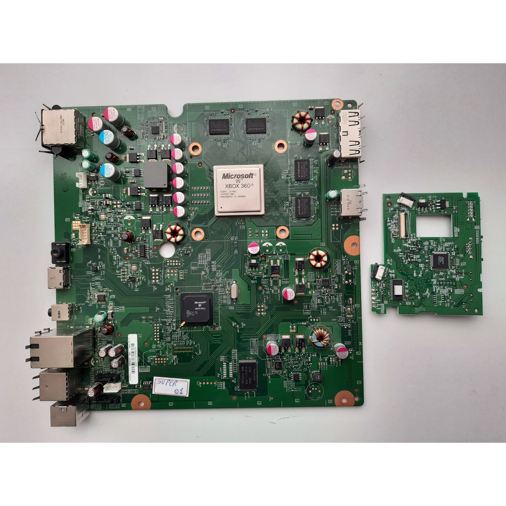 Placa Xbox 360 Slim Corona 4gb Rgh Liga E Desliga Em Seguida Técnicos