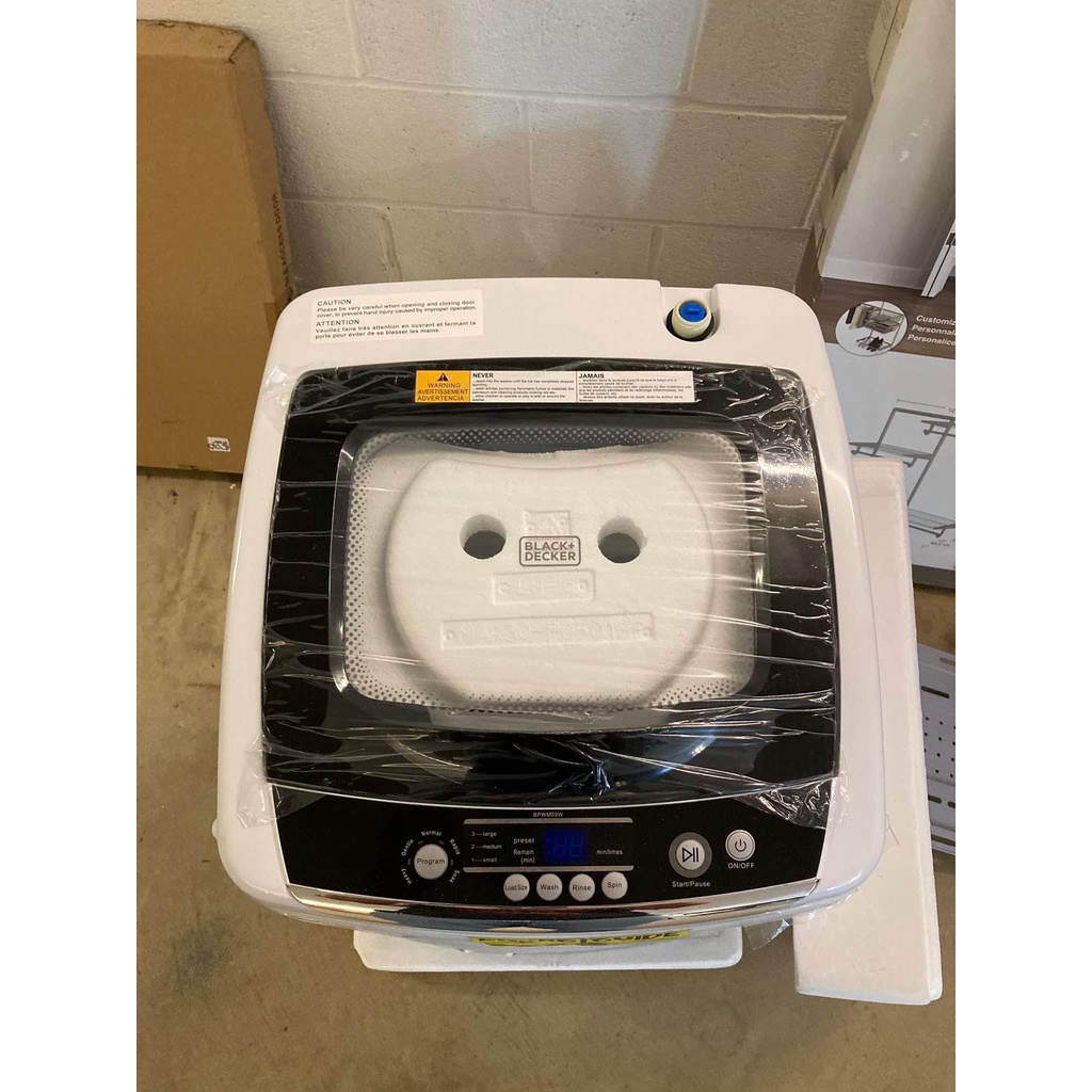 Brand New BLACK & DECKER BPWM09W Portable Washer Shopee Brasil