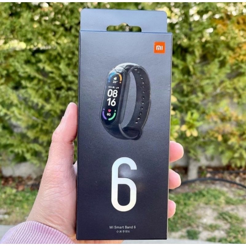 Smartwatch Xiaomi Mi Band 6 Preto (Original, Lacrado, Pronta entrega e Envio Imediato) Shopee
