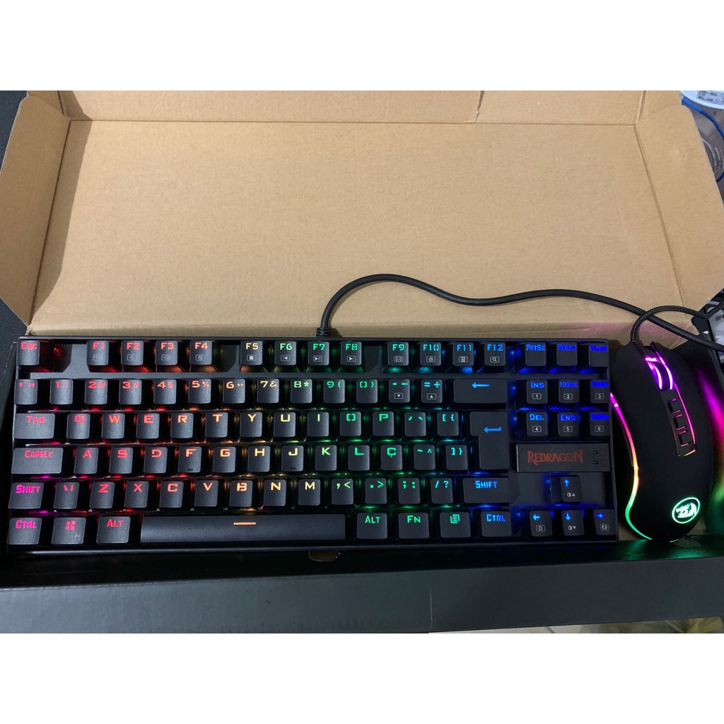 Kit Gamer Redragon S118 KUMARA+COBRA Shopee Brasil