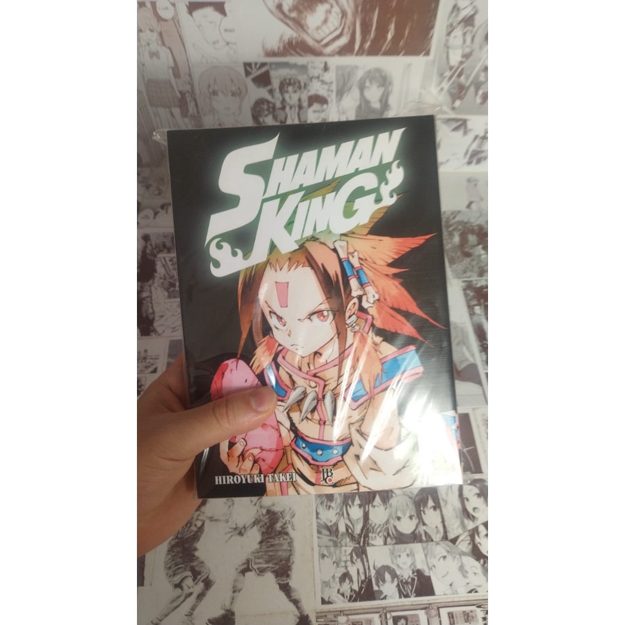 Mangá Shaman King Volume 01 Escorrega o Preço