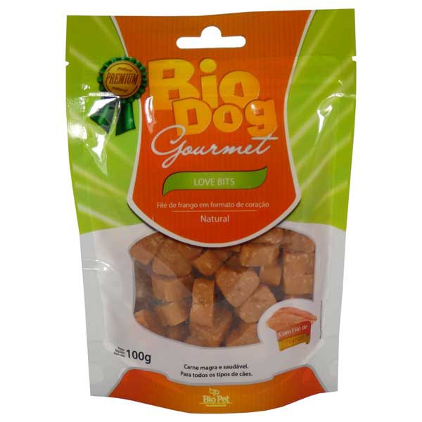 Bio Dog Gourmet Love Bits 100 grs Shopee Brasil