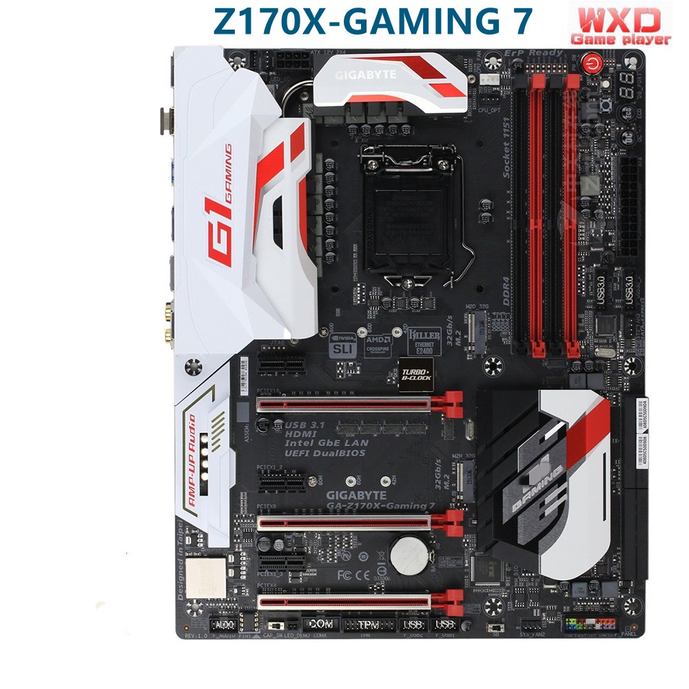for Gigabyte GAZ170XGAMING 7 motherboard DDR4 LGA 1151 USB3.0 USB3.1