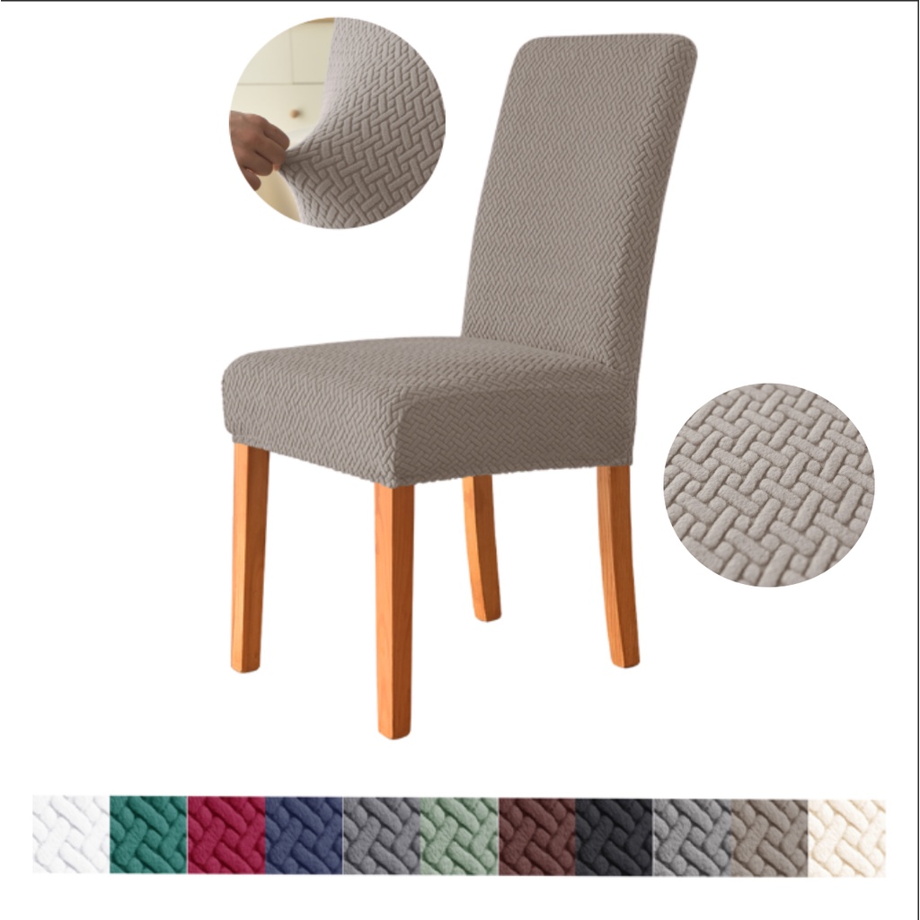 capa para cadeira de jantar Capa Elástica Para Cadeiras De Cozinha De