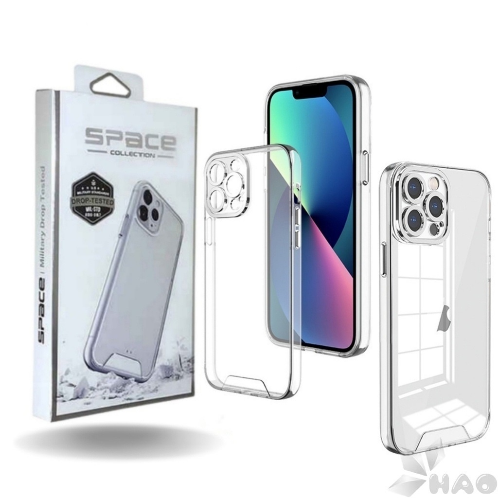 Capa Capinha para iPhone Case Transparente ca Antiimpacto Space