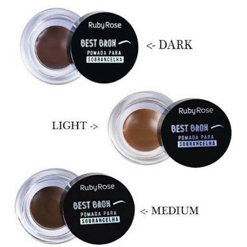 Best Brow Gel Pomada Para Sobrancelha Ruby Rose Hb8400 BeeCost