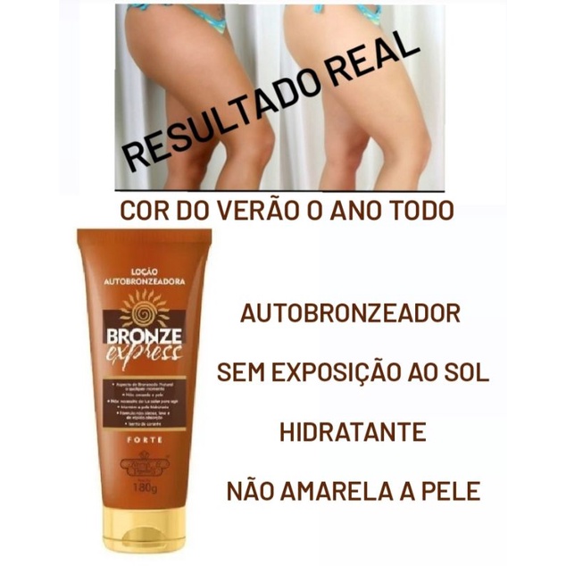 Bronze sem sol Autobronzeador Bronze Express Flores & Vegetais