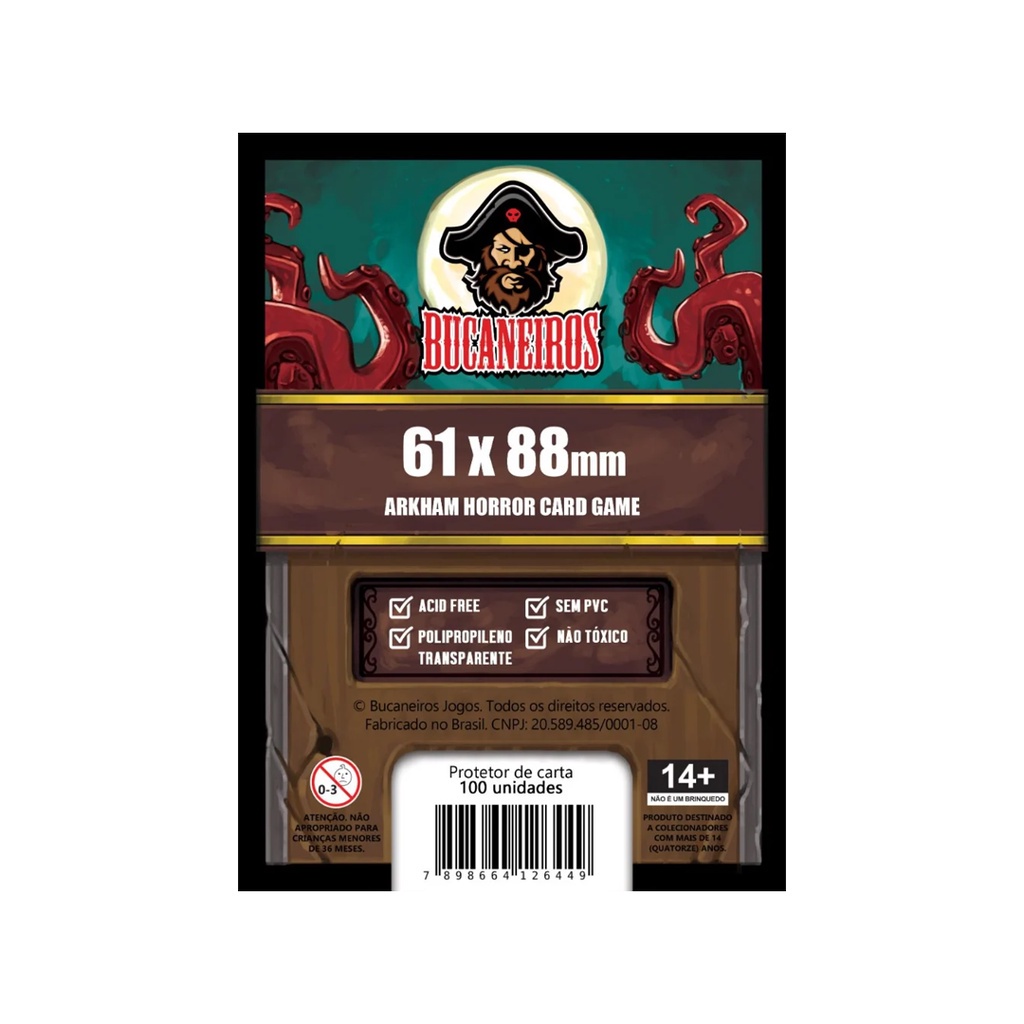 Sleeve Customizado Arkham Horror The Card Game (61 x 88) Escorrega