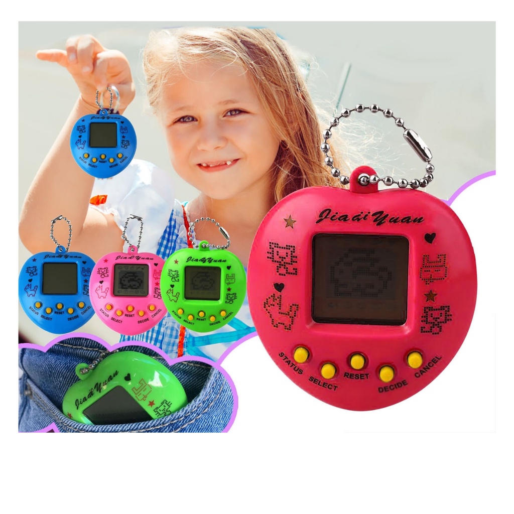 Brinquedo Bichinho Virtual Tamagoch 168 Em 1 Original Retro Escorrega