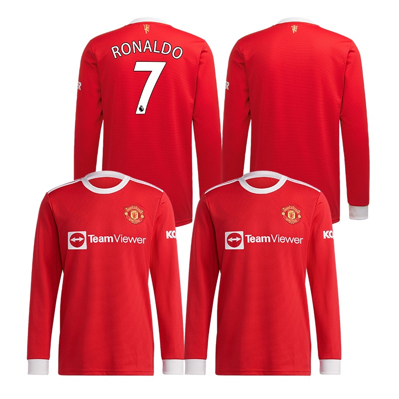 Camiseta de manga longa do Manchester United Cr7 Team Cristiano Ronaldo