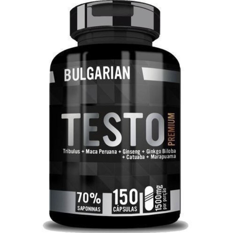 Pré Hormonal Testo Premium 150 caps Tribulus Terrestris + Maca