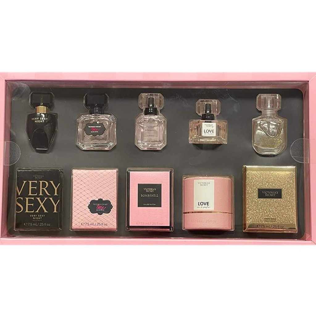 Kit 5 Perfumes Miniaturas 7,5 ml Victoria's Secret Original lacrado