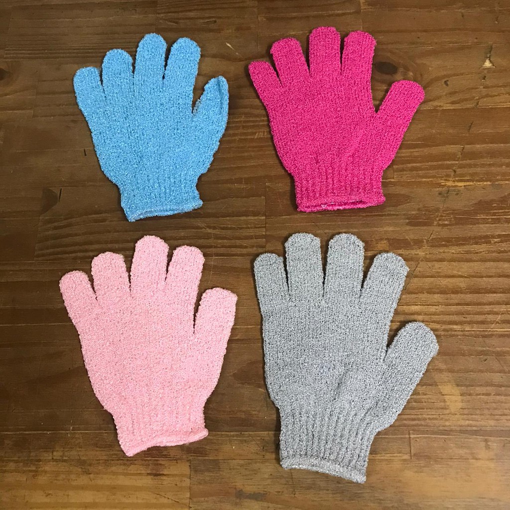 LUVA PARA BANHO ESFOLIANTE / LUVA POLIESTER PARA BANHO