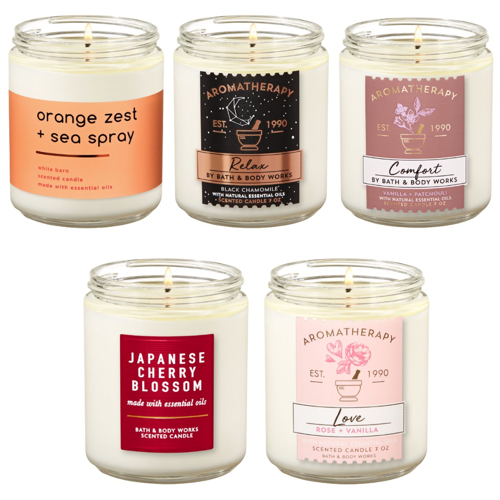 Bath & Body Works Scented Candle Vela Aromática Bath and Body Works