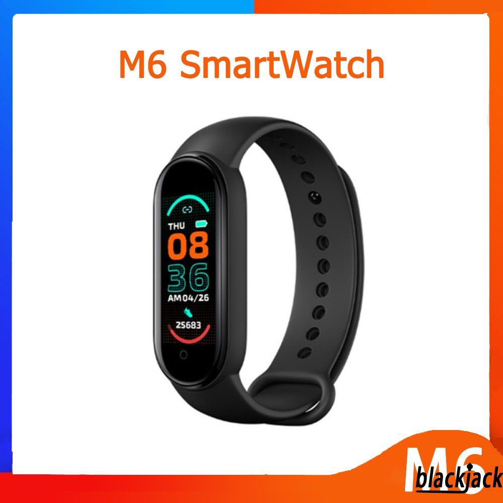 Relogio smart relógio inteligente smartwatch M6 band smart bracelet