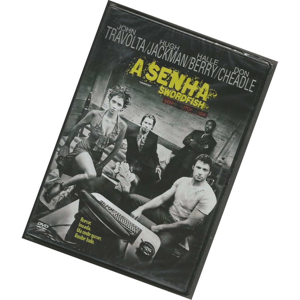 A Senha Swordfish Com John Travolta Dvd Lacrado Shopee Brasil