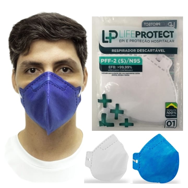 Máscaras Pff2 / N95 ( KIT COM 10 UNIDADES) Shopee Brasil