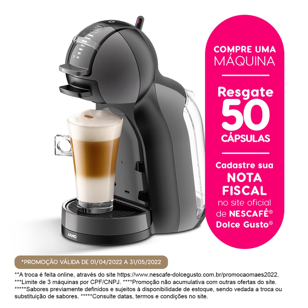 Cafeteira Nescafe Dolce Gusto Mini Me Preta Automática (110v) Shopee