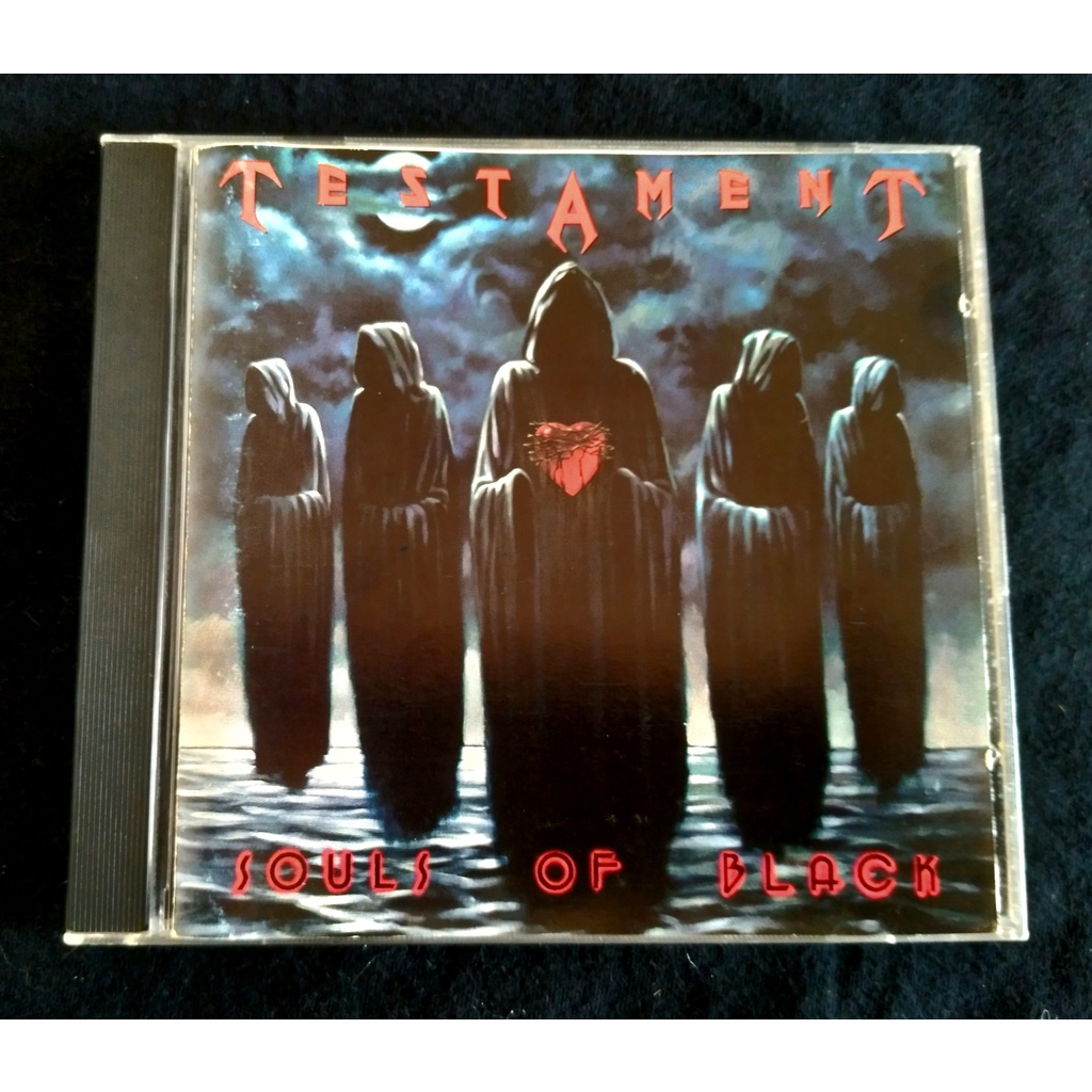 Cd Testament Souls Of Black (exodus, Anthrax, Megadeth) Shopee Brasil