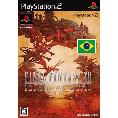 Final Fantasy XII International Zodiac Job System (BR) para ps2