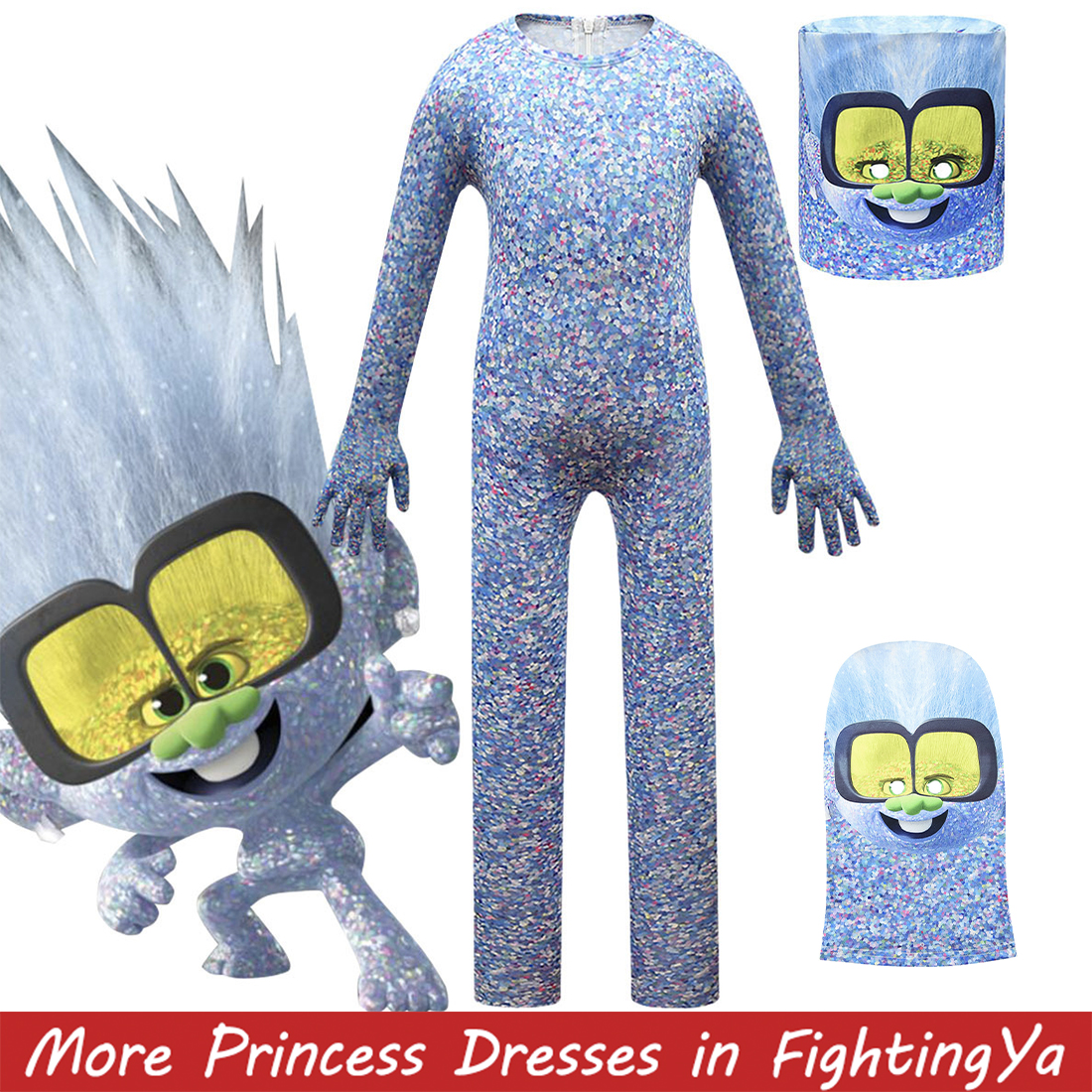 Girls Costume Trolls 2 Costume For Girl Dresses Halloween Costumes For